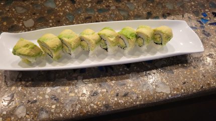 All cut rolls are served in seaweed with a rice wrap. soy paper substitution is 1.00 extra